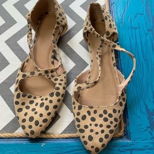 Gap leopard flats. Size 7